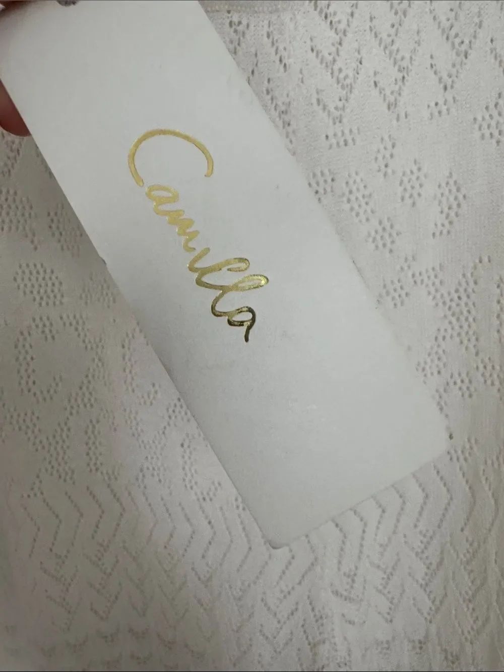 NWT CAMILLA Flared Pointelle Knit Pant
in “Sea Charm” - Picture 13 of 13